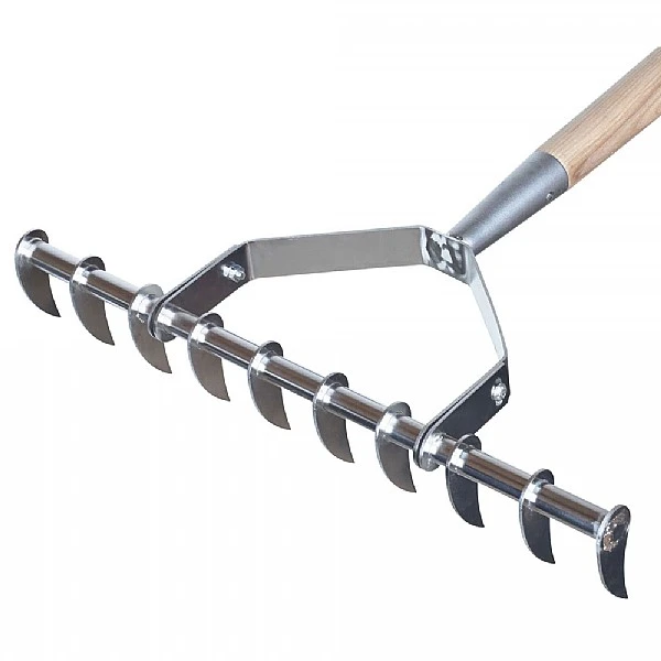 Kent & Stowe Stainless Steel Scarifying Rake - Image 2
