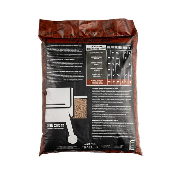 Traeger Signature Blend Pellets 9kg Bag - Image 3