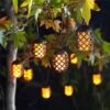 Cool Flame Solar String Lights - Set Of 10