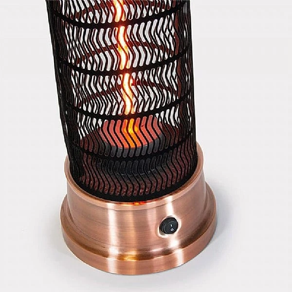 Kalos Copper Lantern Patio Heater - Large 2000W - Image 2