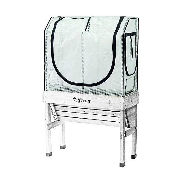 VegTrug Small WallHugger Greenhouse Frame & Multi Cover Set