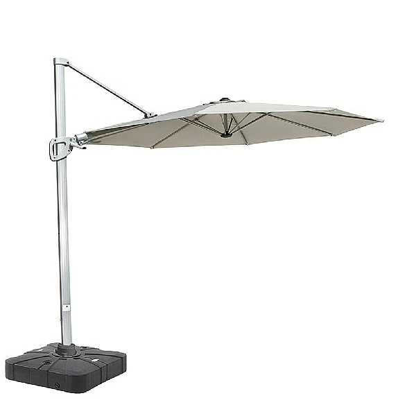 Hartman Pacific 3m Round Cantilever Parasol - Dove - Image 2