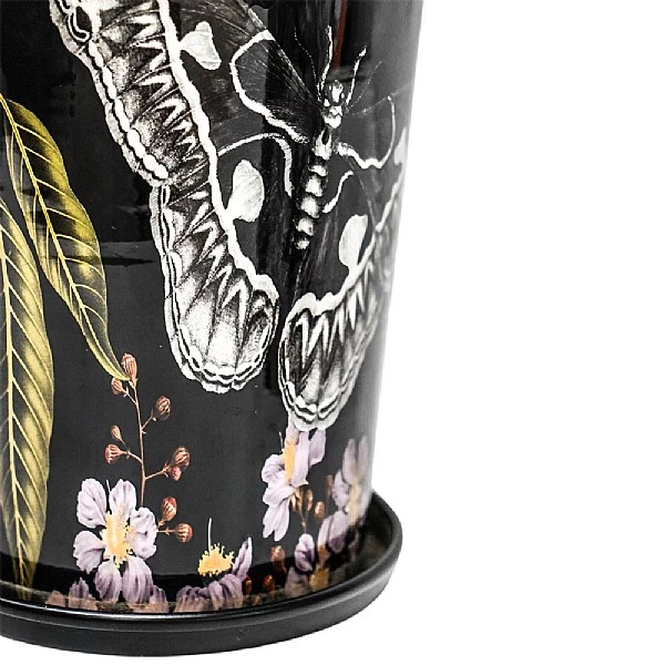 Kew Eclectic Orangery Planter With Saucer 16cm - Image 2