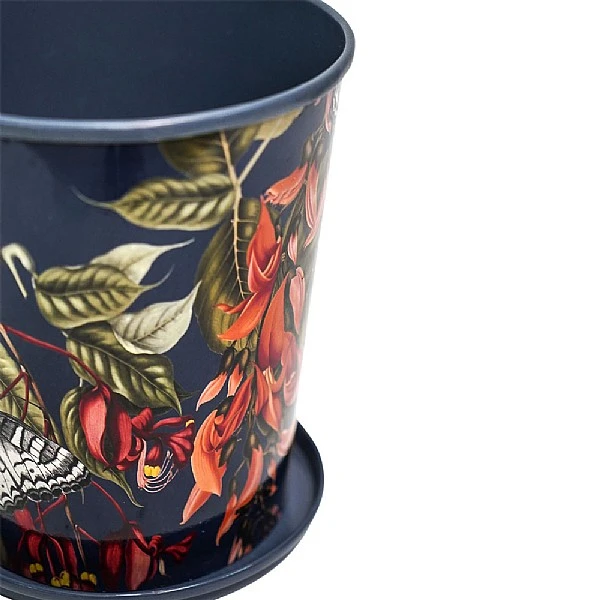 Kew Temperate House Planter With Saucer 16cm - Image 2