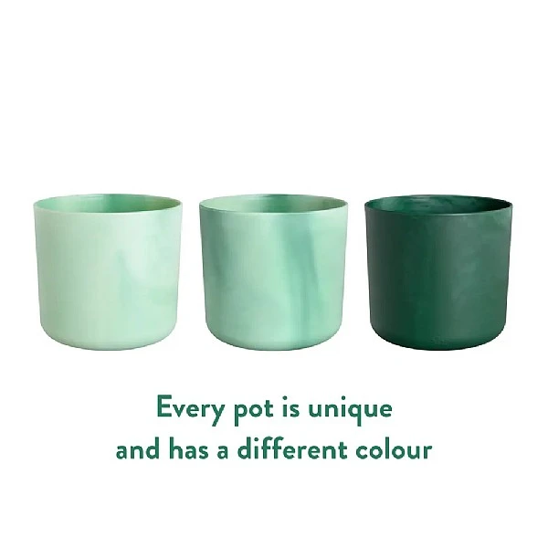 Elho The Ocean Collection Round Pot 22cm Pacific Green - Image 5