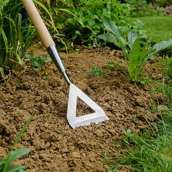 Kent & Stowe Garden Life Stainless Steel Dutch Hoe - Image 2
