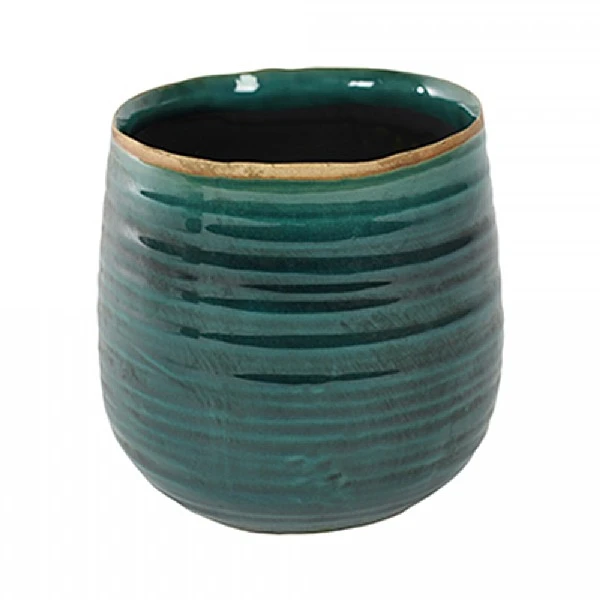 Ivyline Pot Como - Turquoise (Various Sizes) - Image 2