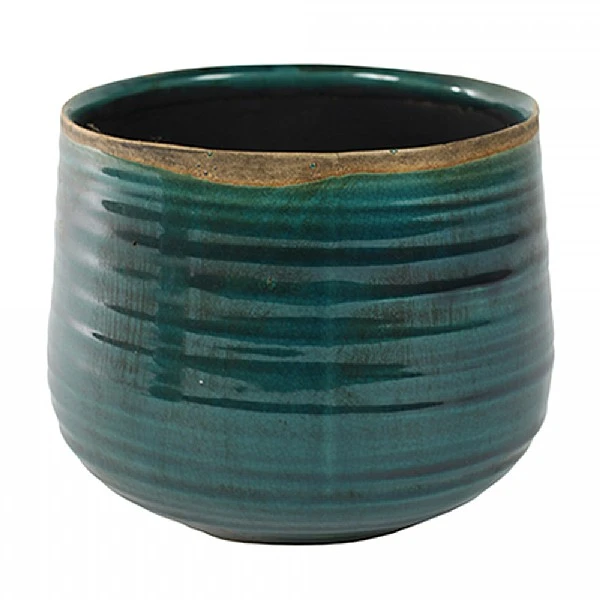 Ivyline Pot Como - Turquoise (Various Sizes) - Image 3