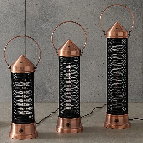Kalos Copper Lantern Patio Heater - Large 2000W - Image 7